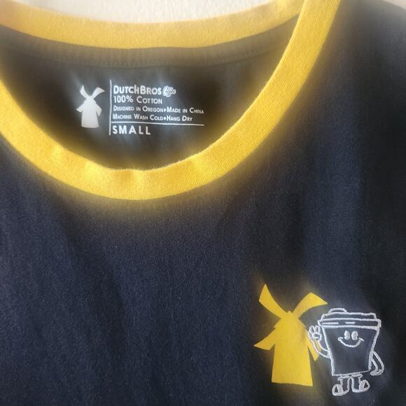 Classic Dutch Bros Coffee T-shirt  size small - Picture 2 of 2